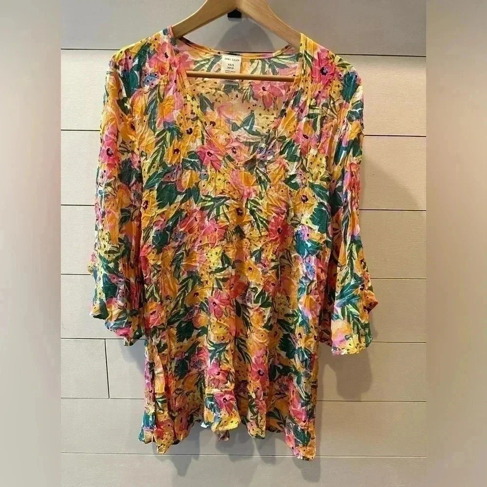 Anne Cole Gauze Swim Cover up- women’s XS/S